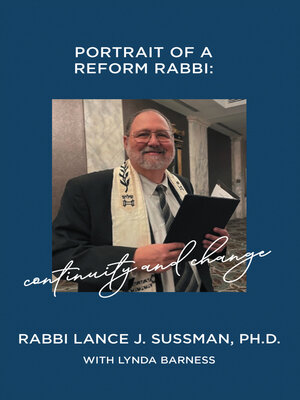 cover image of PORTRAIT OF a REFORM RABBI